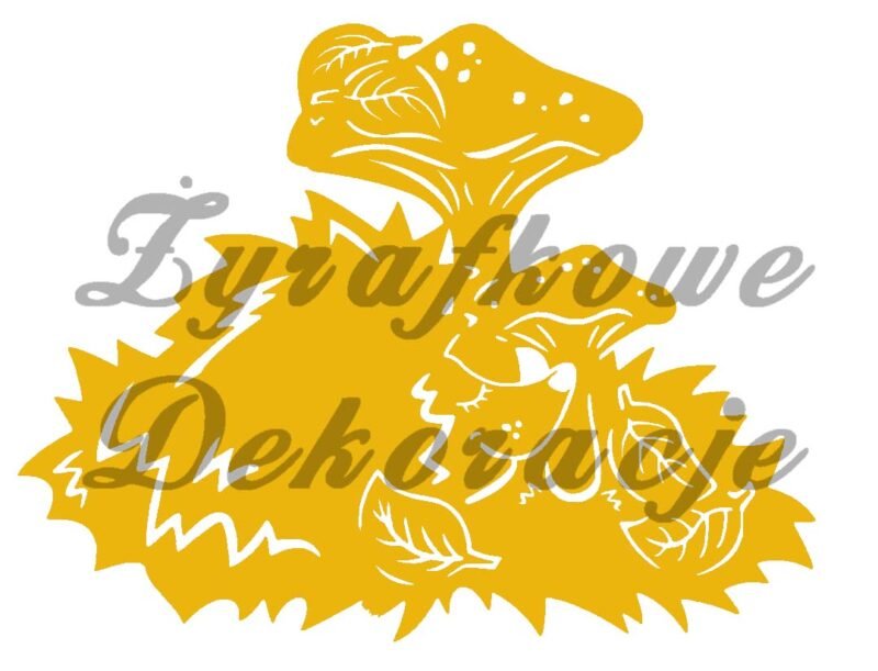 Jeż śpiący żółty