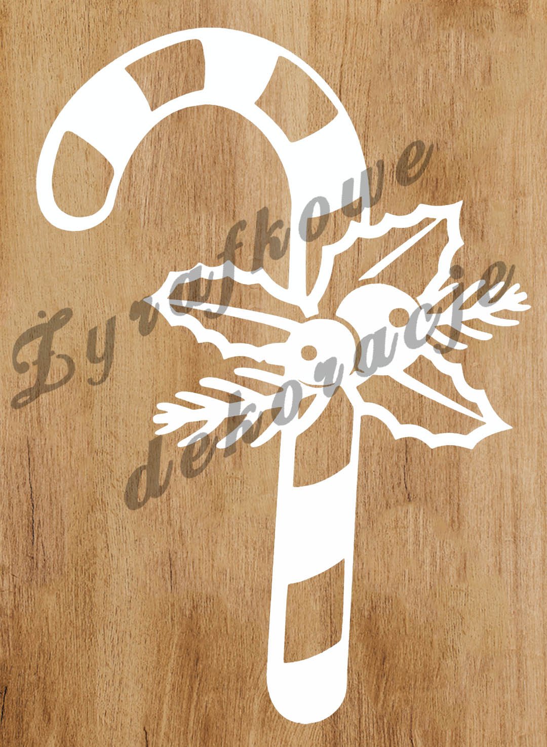 Cukierek świąteczny biały