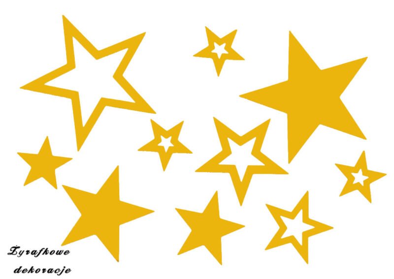 Gwiazdy żółte