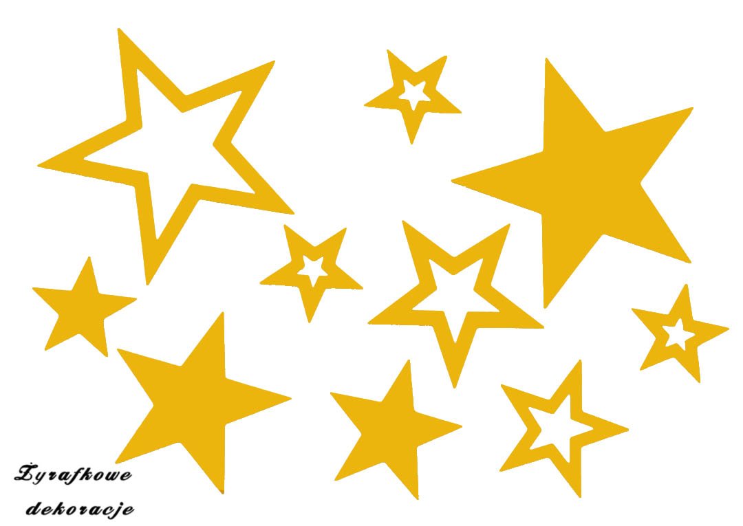 Gwiazdy żółte