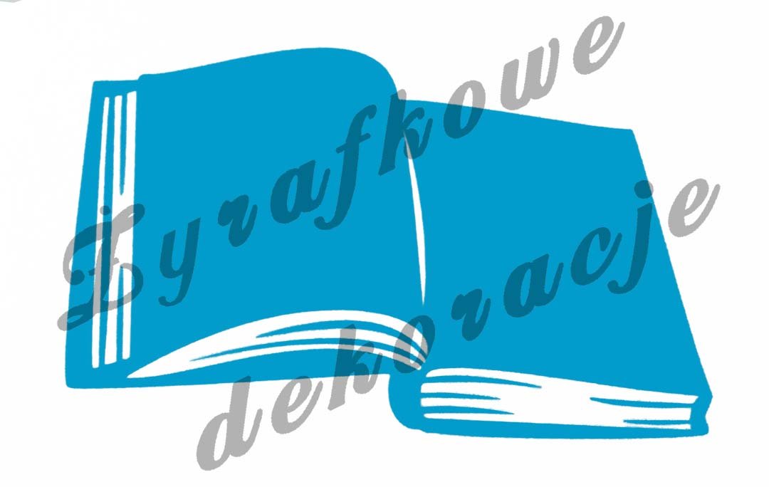 Otwarta książka niebieska