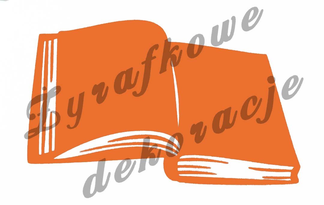 Otwarta książka pomarańczowa