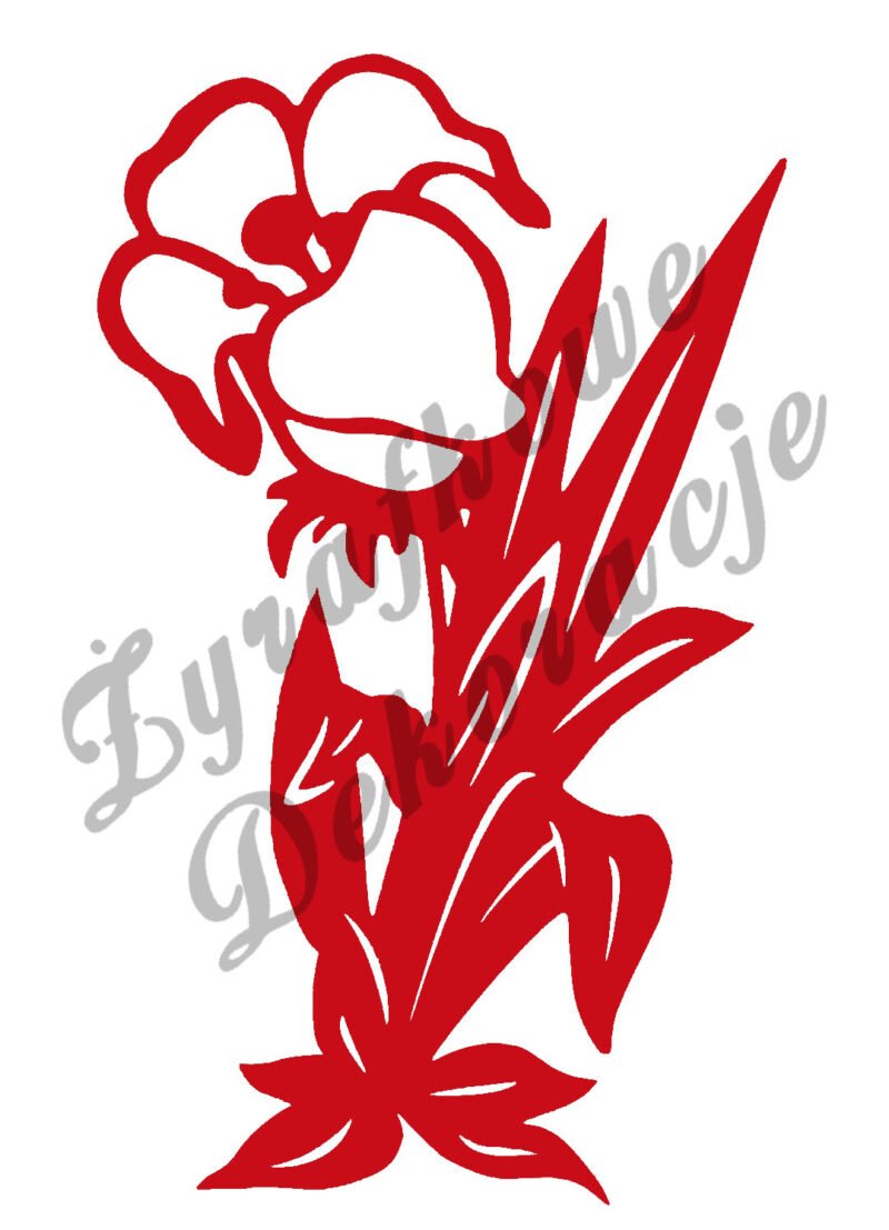 Kwiat dzwoneczek czerwony