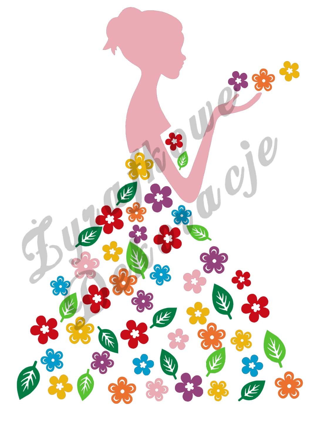 Pani Wiosna XL różowy