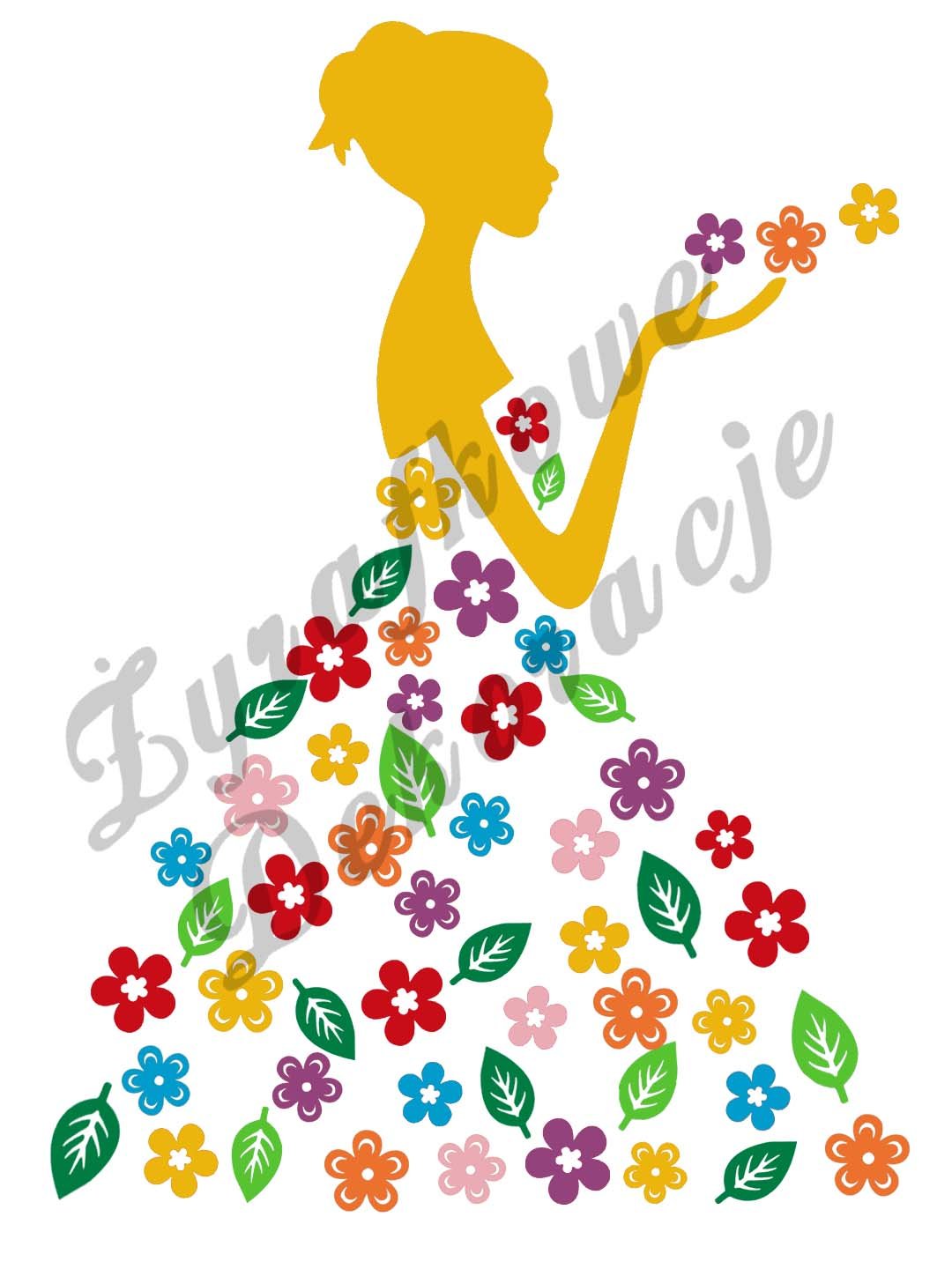 Pani Wiosna XL żółty