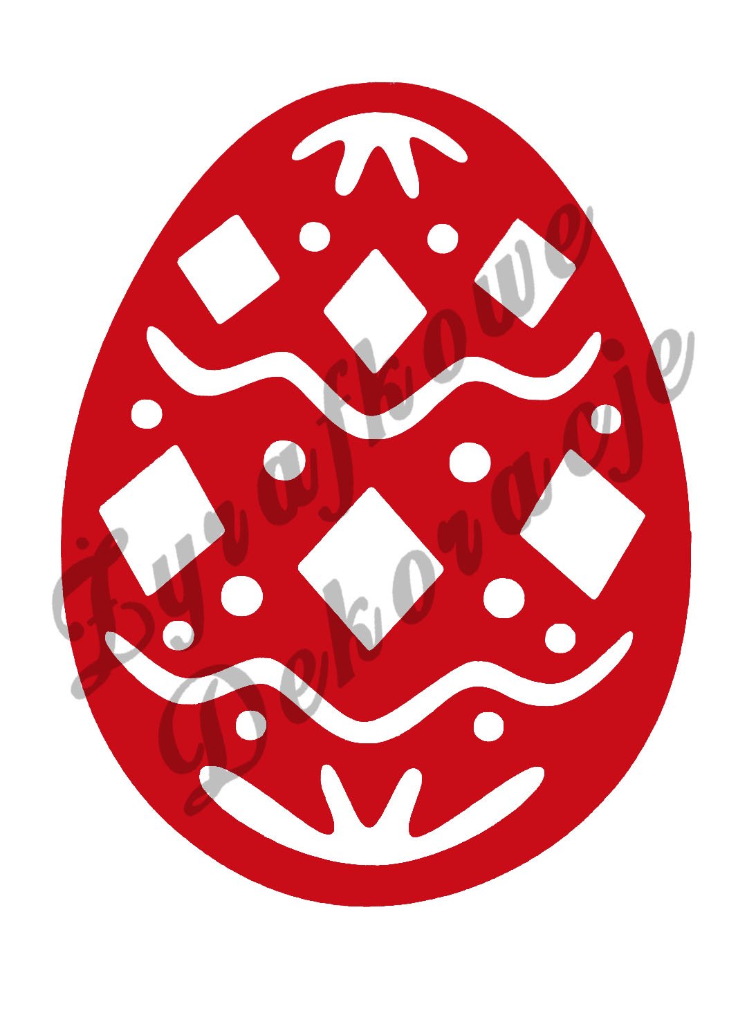 Pisanka tradycyjna nr 1