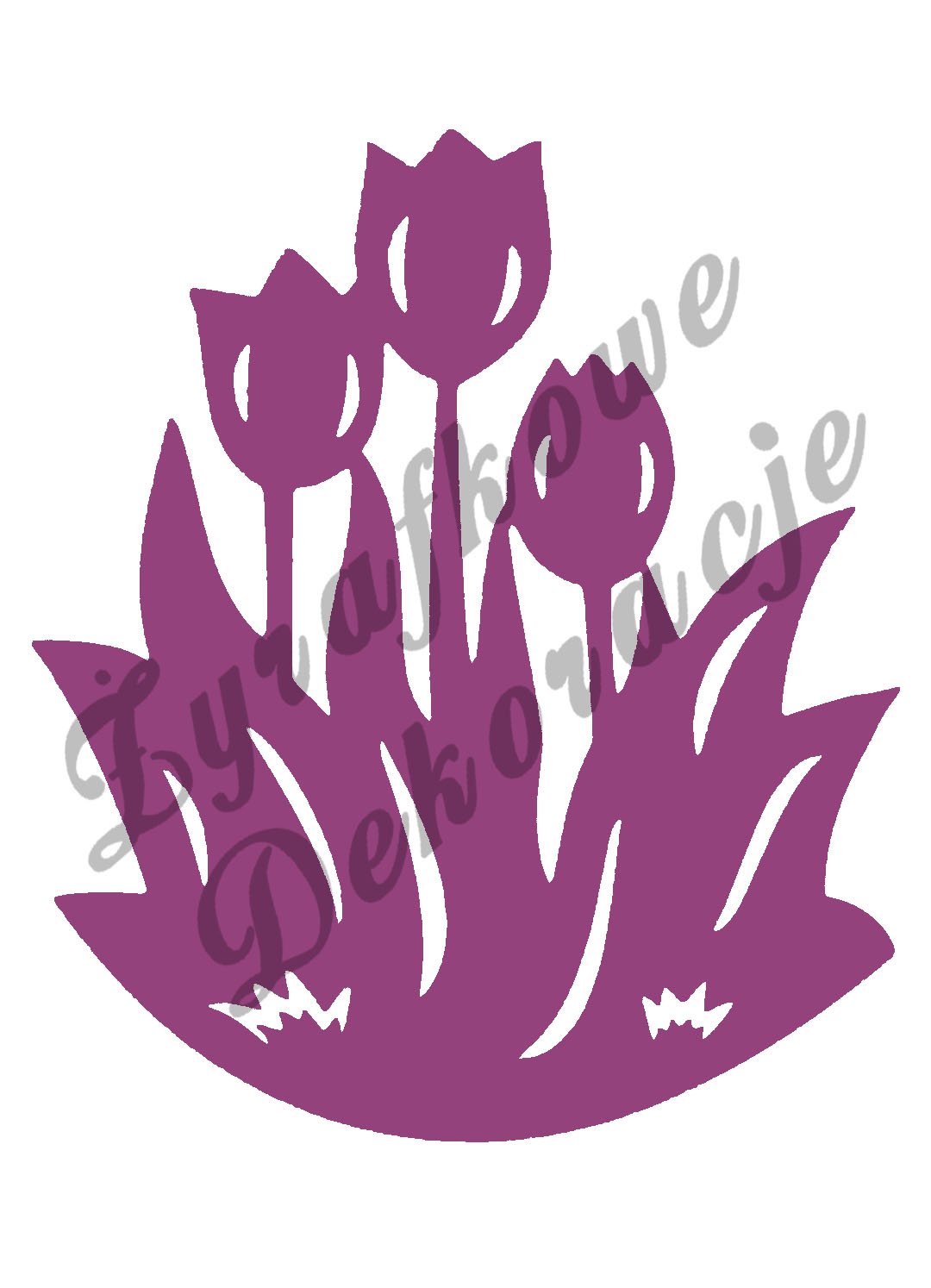 Tulipaniki fioletowy