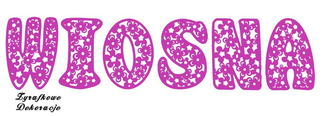 Wiosna napis - obrazek 2