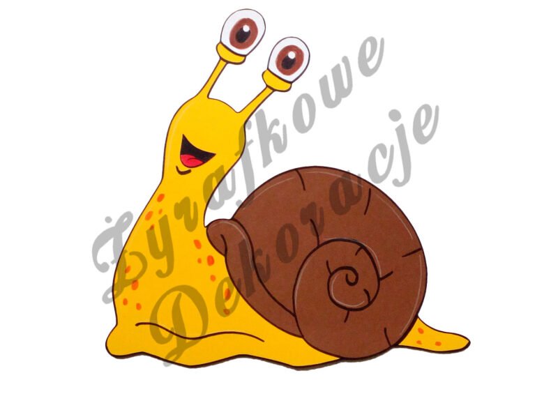 Ślimak żółty kolor