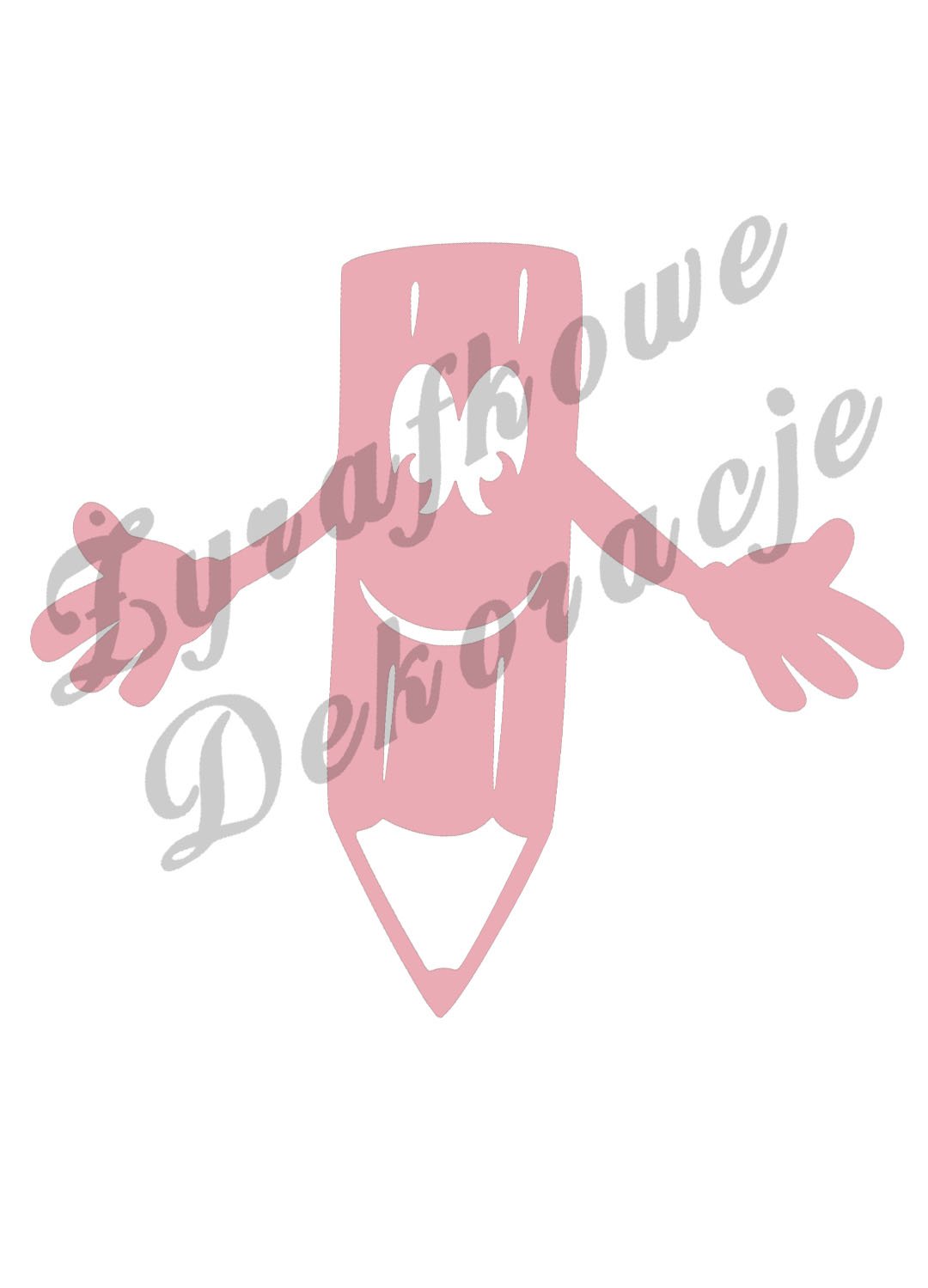 Kredka mała różowy