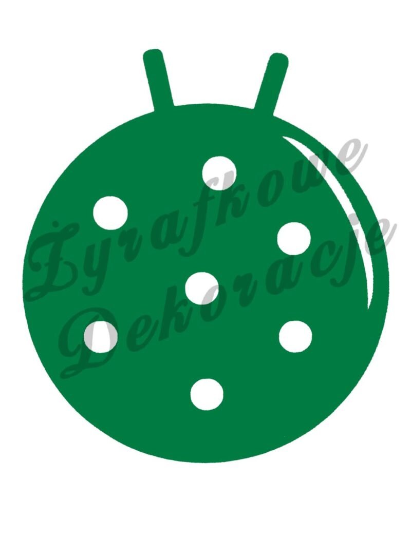 Piłka do skakania zielony