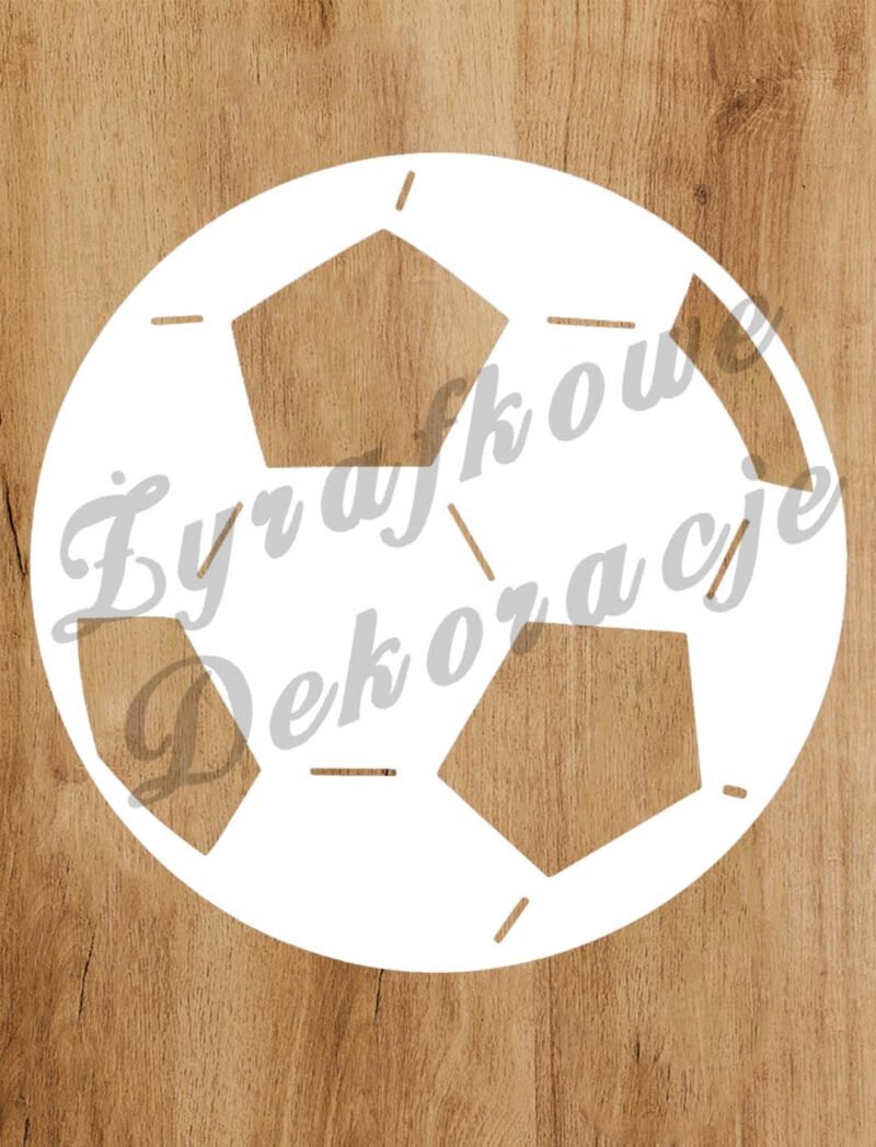 Piłka nożna biały