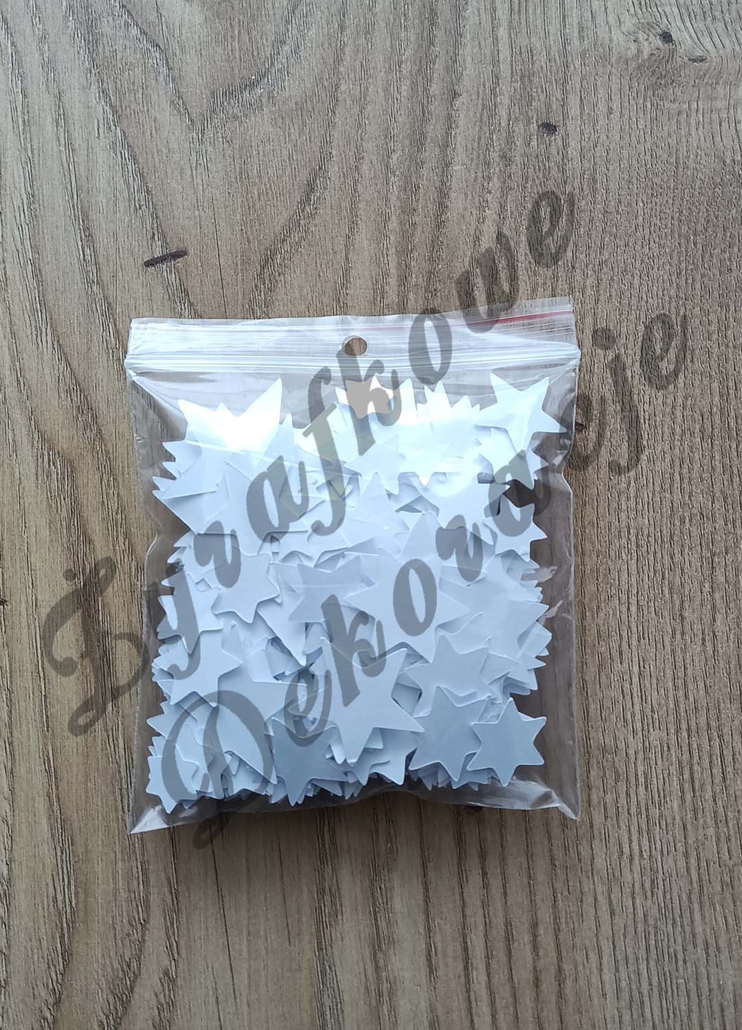 Gwiazdki do prac plastycznych biały 2