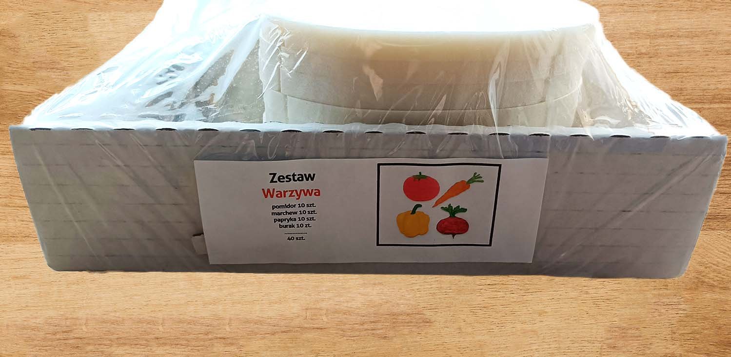 Warzywa zestaw piankowy 2