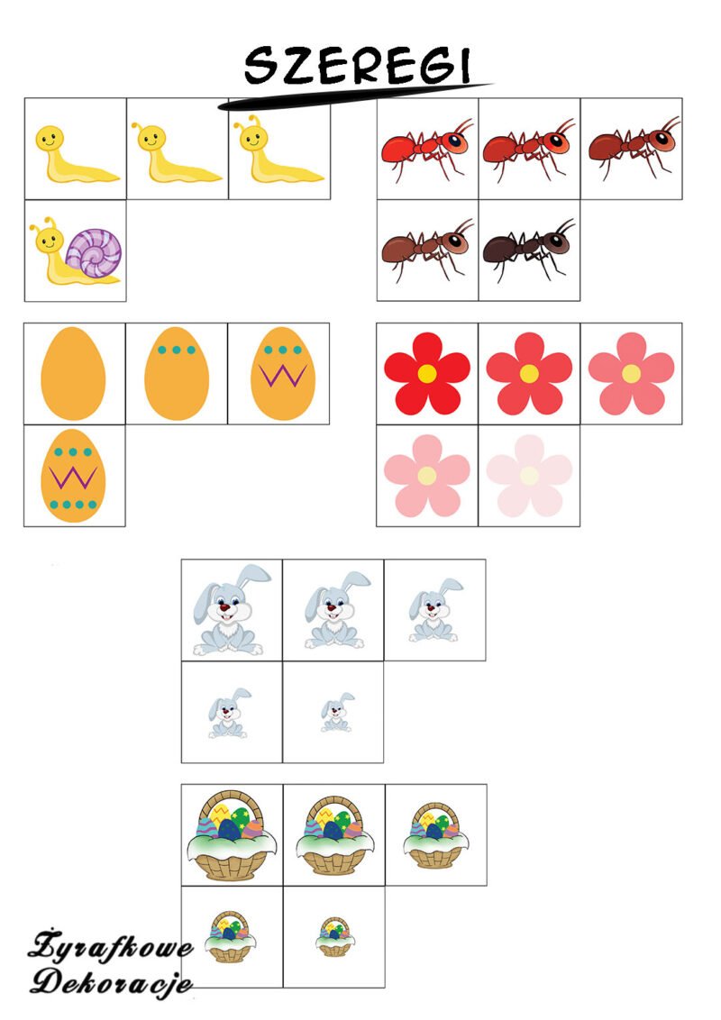Szeregi wioseno wielkanocne