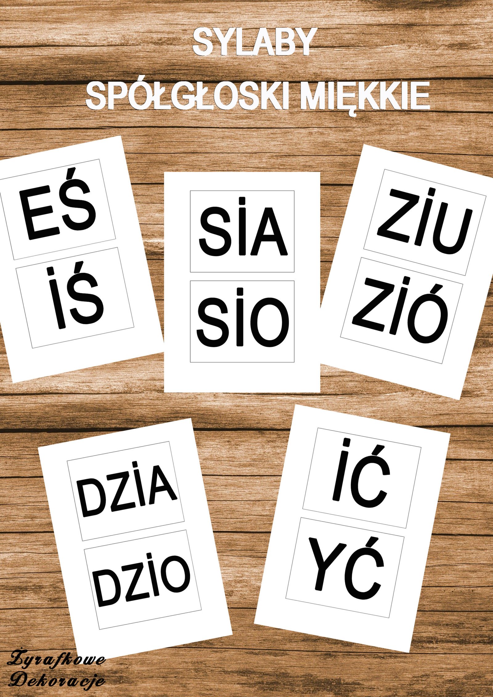 Fiszki spółgłoski miękkie okładka2