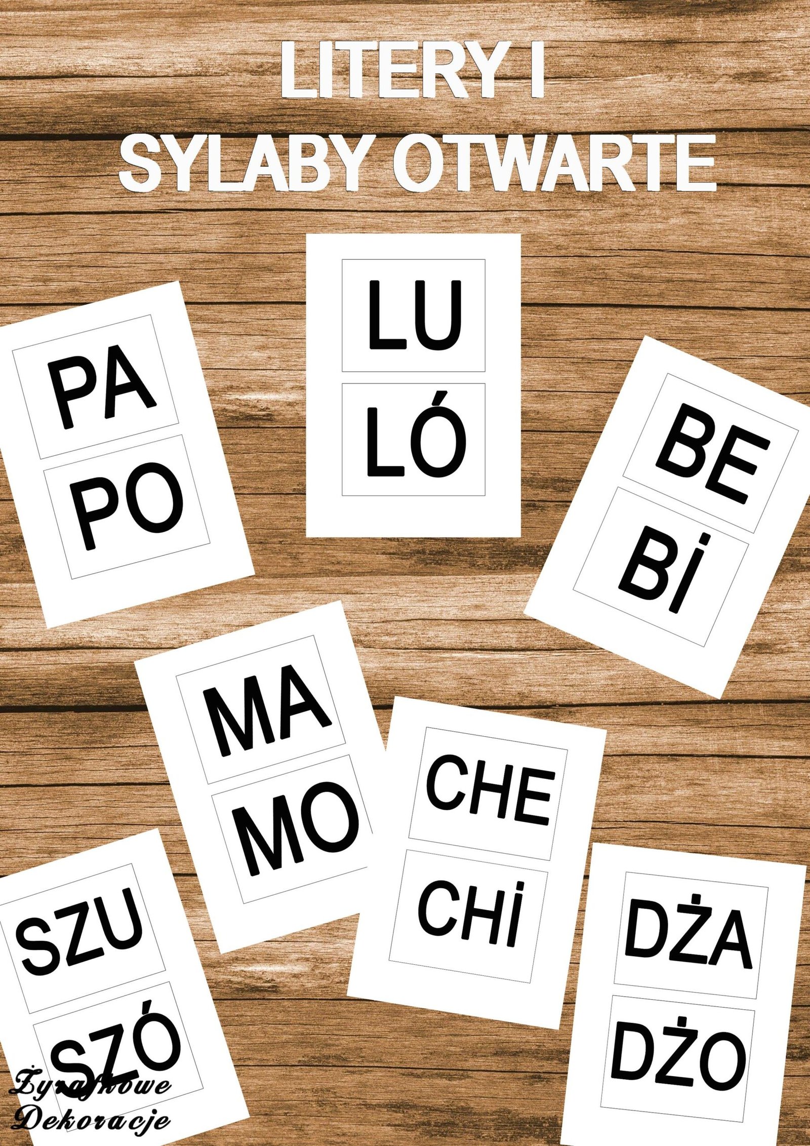 fiszki sylaby otwarte okładka1