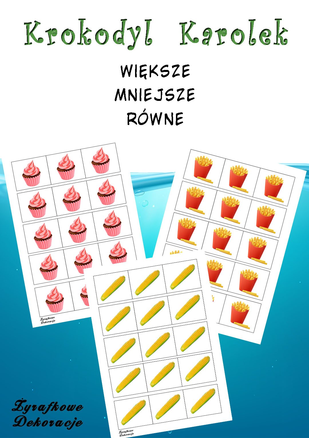 Większe mniejsze równe 6