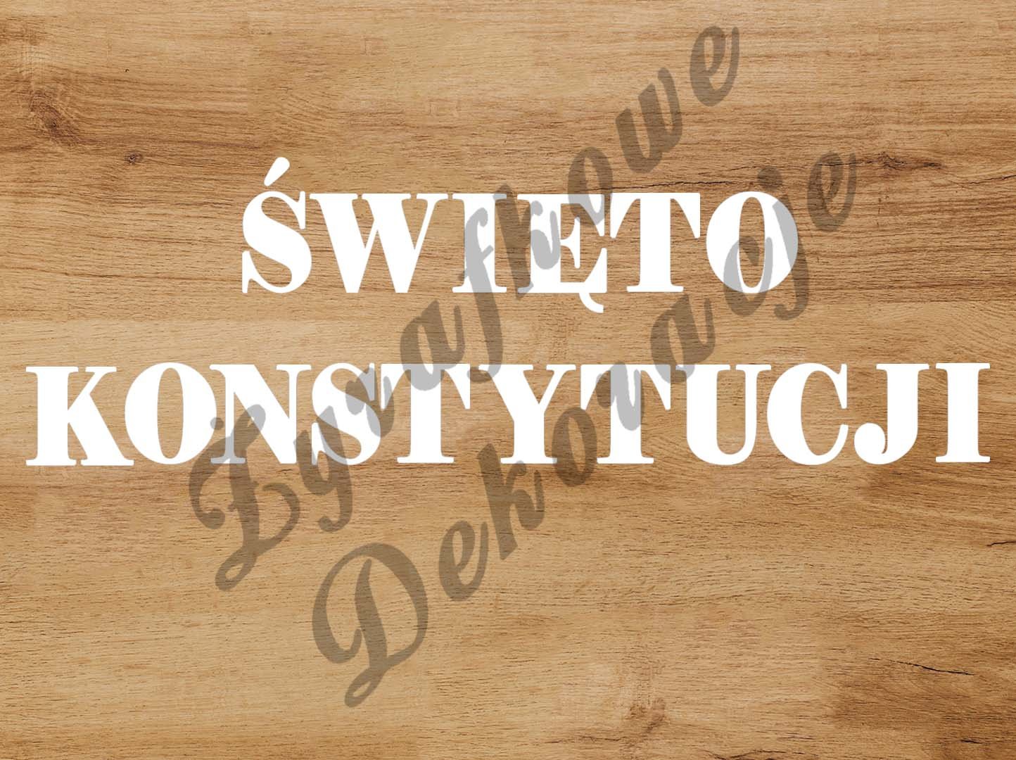 Święto Konstytucji biały