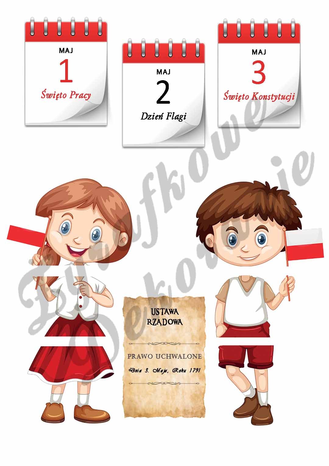 Majowe Święta dekoracja miniaturka 2