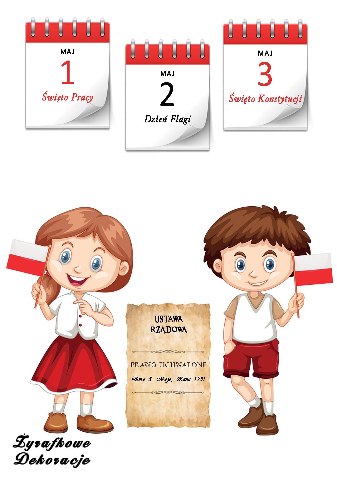 Majowe Święta dekoracja miniaturka