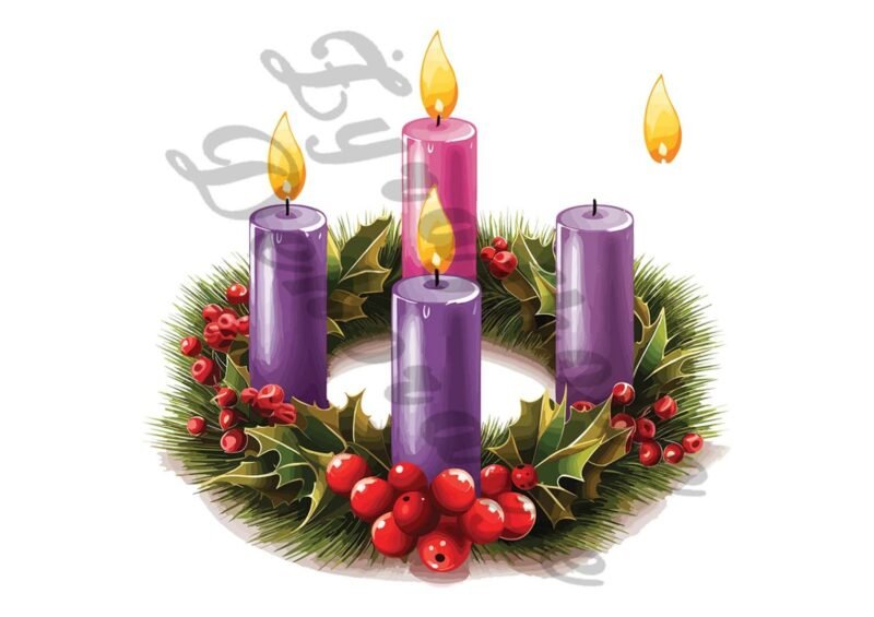 Wieniec adwentowy - plik PDF