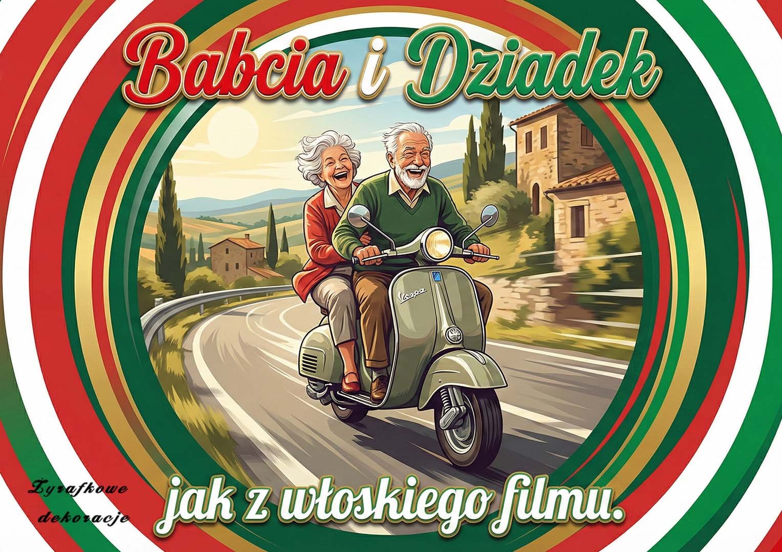 Babcia i Dziadek jak z włoskiego filmu